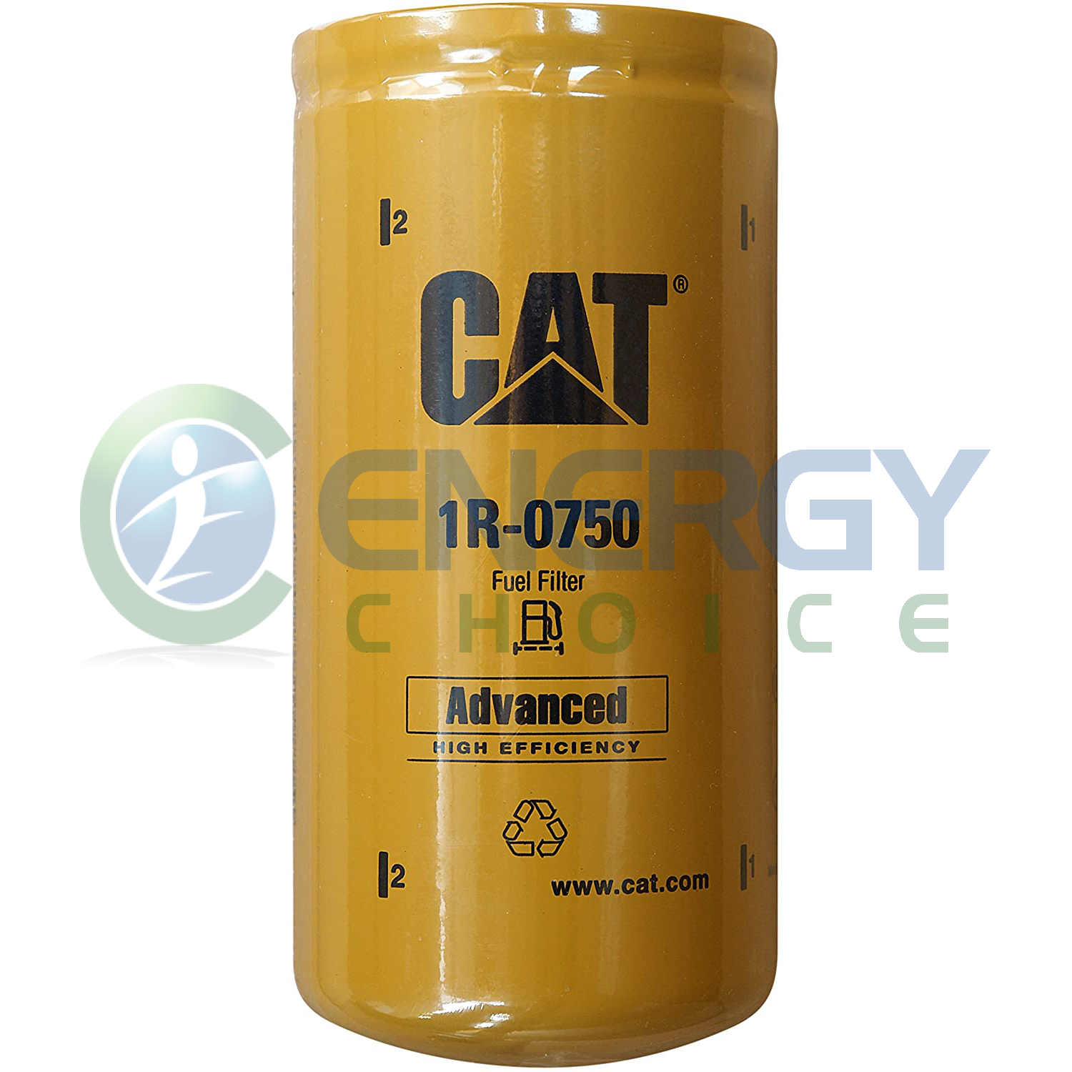 Fuel Filter, Spin-On, Caterpillar, 3I-0750